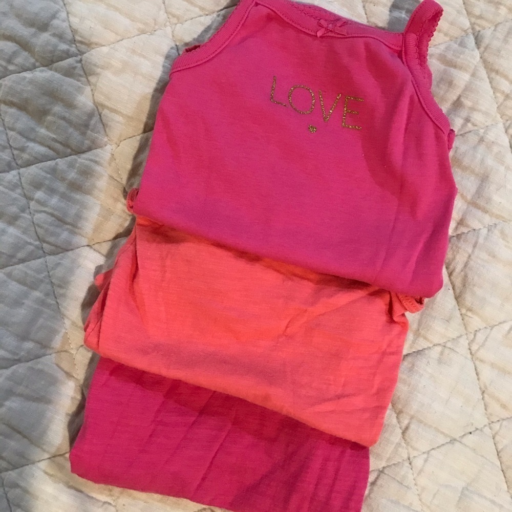 🍭Bundle of 3 Sleeveless Rompers